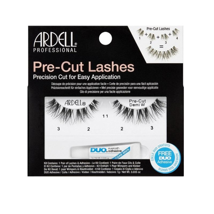 Ardell Pre-Cut Lashes - Demi Wispies i gruppen SKÖNHET & HÄLSA / Makeup / Ögon & Ögonbryn / Lösögonfransar hos TP E-commerce Nordic AB (C04127)