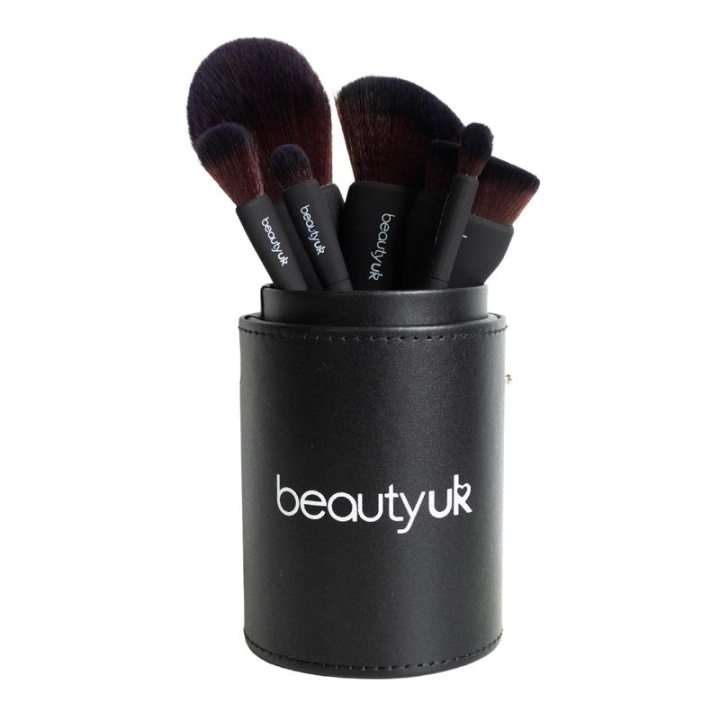 BeautyUK Beauty UK Brush Set And Holder i gruppen SKÖNHET & HÄLSA / Makeup / Verktyg & Sminkset / Borstar & Penslar hos TP E-commerce Nordic AB (C04161)