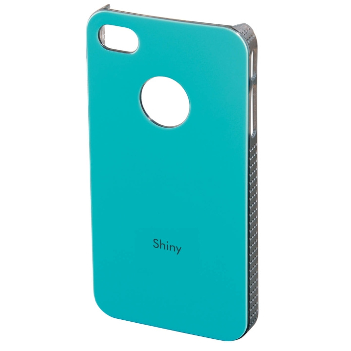Hama Mobilskal Hårdplast Turkos - Iphone 4 i gruppen SMARTPHONE & SURFPLATTOR / Mobilskydd / Apple / Äldre Apple-modeller hos TP E-commerce Nordic AB (C04186)