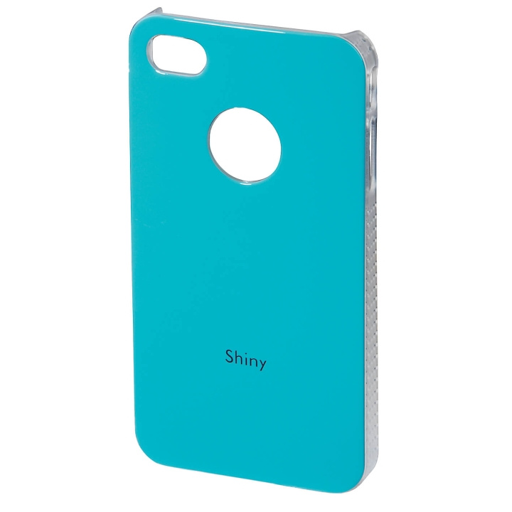Hama Mobilskal Hårdplast Turkos - Iphone 4 i gruppen SMARTPHONE & SURFPLATTOR / Mobilskydd / Apple / Äldre Apple-modeller hos TP E-commerce Nordic AB (C04188)