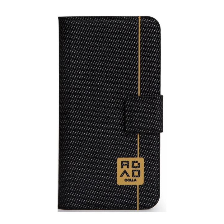 Golla Plånboksväska Road iPhone 5/5s/SE Andie Svart i gruppen SMARTPHONE & SURFPLATTOR / Mobilskydd / Apple / iPhone 5/5S/SE / Skal hos TP E-commerce Nordic AB (C04198)