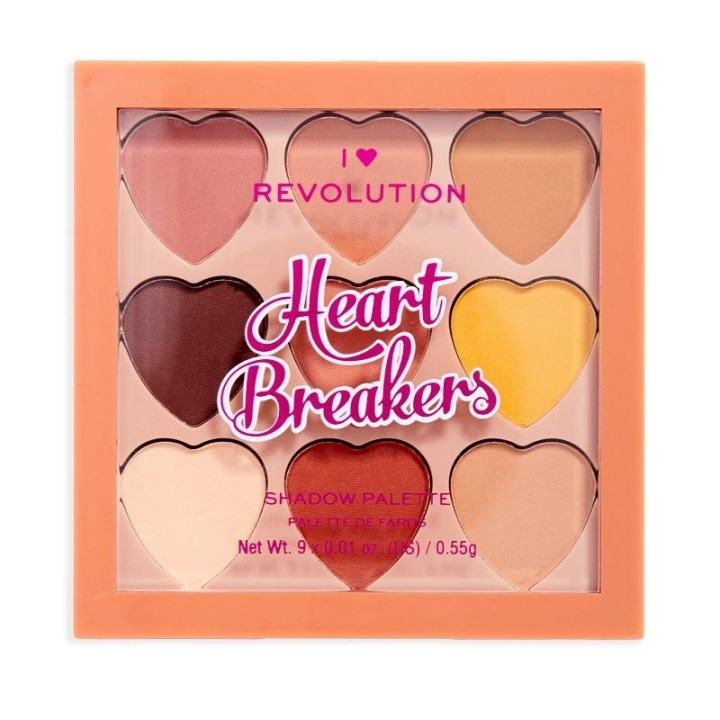 Makeup Revolution Heart Breakers - Plush i gruppen SKÖNHET & HÄLSA / Makeup / Ögon & Ögonbryn / Ögonskuggor hos TP E-commerce Nordic AB (C04257)