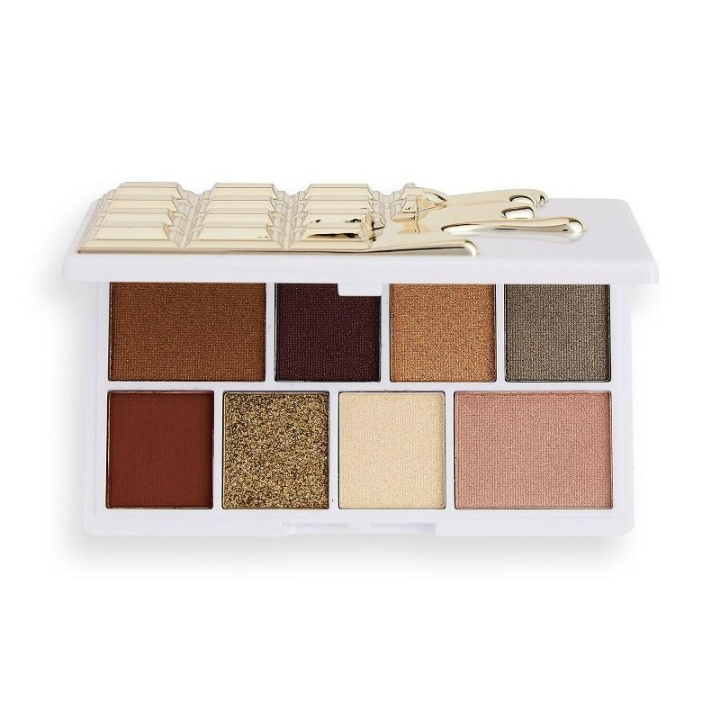 Makeup Revolution I Heart Revolution Palette Mini - White Gold i gruppen SKÖNHET & HÄLSA / Makeup / Ögon & Ögonbryn / Ögonskuggor hos TP E-commerce Nordic AB (C04267)