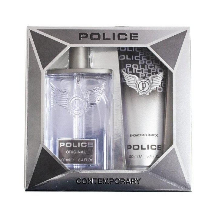 Giftset Police Original Edt 100ml + Shower Gel 100ml i gruppen SKÖNHET & HÄLSA / Presentkit / Presentkit För Honom hos TP E-commerce Nordic AB (C04281)