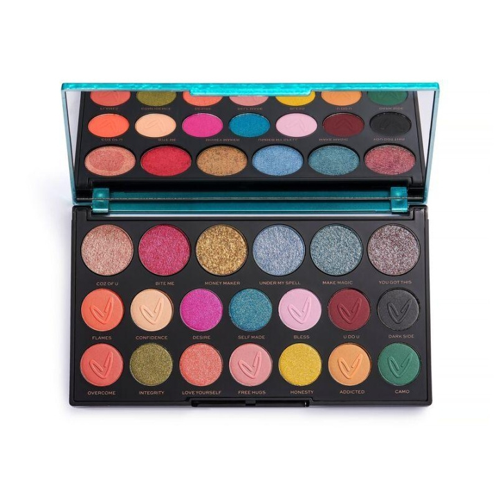 Makeup Revolution X Carmi Make Magic Palette i gruppen SKÖNHET & HÄLSA / Makeup / Ögon & Ögonbryn / Ögonskuggor hos TP E-commerce Nordic AB (C04289)
