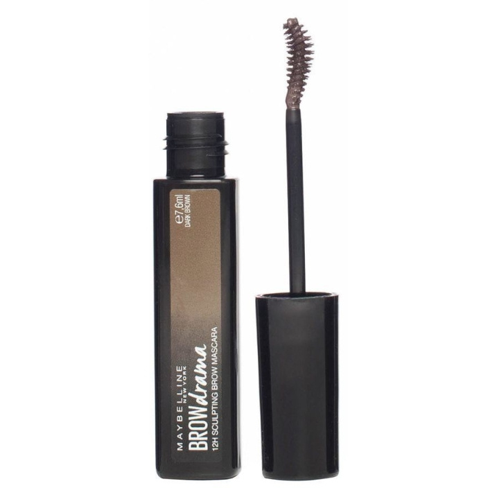 Maybelline Brow Drama Sculpting Mascara Dark Brown i gruppen SKÖNHET & HÄLSA / Makeup / Ögon & Ögonbryn / Ögonbrynsgel hos TP E-commerce Nordic AB (C04316)