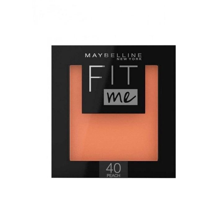 Maybelline Fit Me! Blush - 40 Peach i gruppen SKÖNHET & HÄLSA / Makeup / Basmakeup / Rouge / Bronzer hos TP E-commerce Nordic AB (C04351)