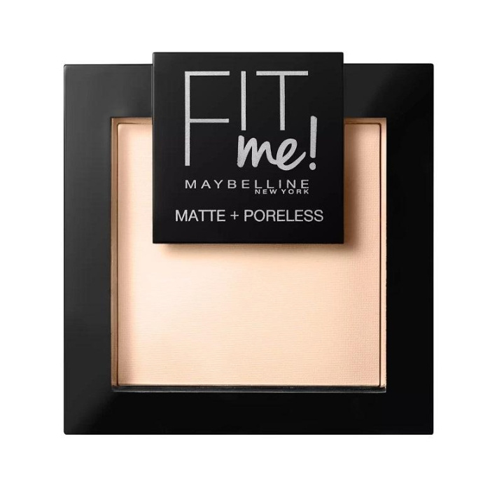 Maybelline Fit Me Matte + Poreless Powder - 104 Soft Ivory i gruppen SKÖNHET & HÄLSA / Makeup / Basmakeup / Puder hos TP E-commerce Nordic AB (C04352)