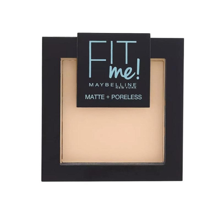 Maybelline Fit Me Matte + Poreless Powder - 105 Natural Ivory i gruppen SKÖNHET & HÄLSA / Makeup / Basmakeup / Puder hos TP E-commerce Nordic AB (C04353)