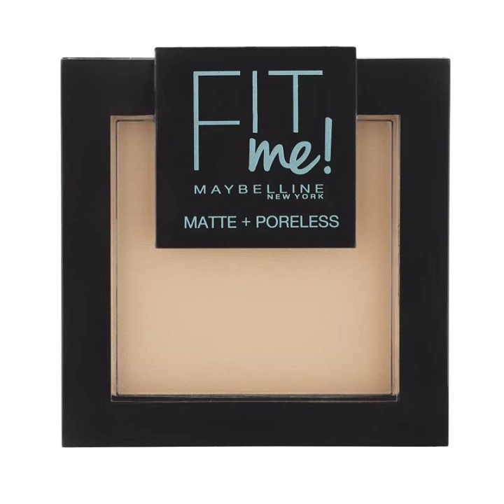 Maybelline Fit Me Matte + Poreless Powder - 110 Porcelain i gruppen SKÖNHET & HÄLSA / Makeup / Basmakeup / Puder hos TP E-commerce Nordic AB (C04354)