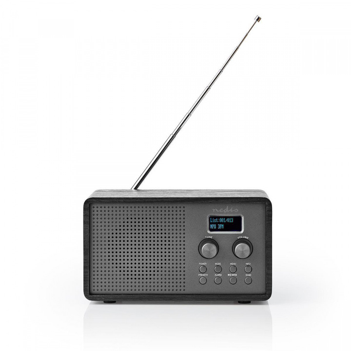 Nedis DAB+ Radio | Bordsdesign | DAB+ / FM | 1.3 