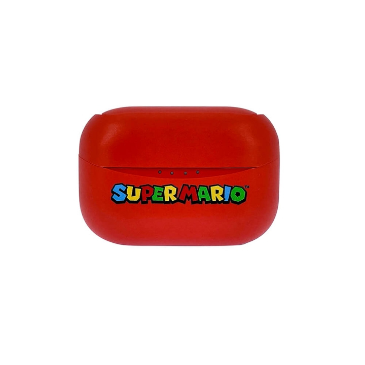 Super Mario Hörlur In-Ear TWS Röd i gruppen HEMELEKTRONIK / Ljud & Bild / Hörlurar & Tillbehör / Hörlurar hos TP E-commerce Nordic AB (C04420)