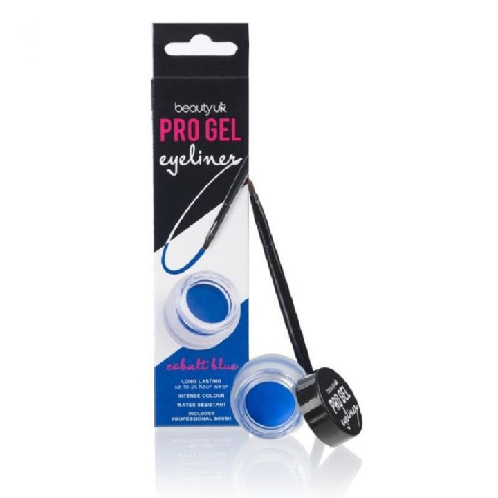 BeautyUK Beauty UK Pro Gel Eyeliner Cobalt Blue 4,5g i gruppen SKÖNHET & HÄLSA / Makeup / Ögon & Ögonbryn / Eyeliner / Kajal hos TP E-commerce Nordic AB (C04527)