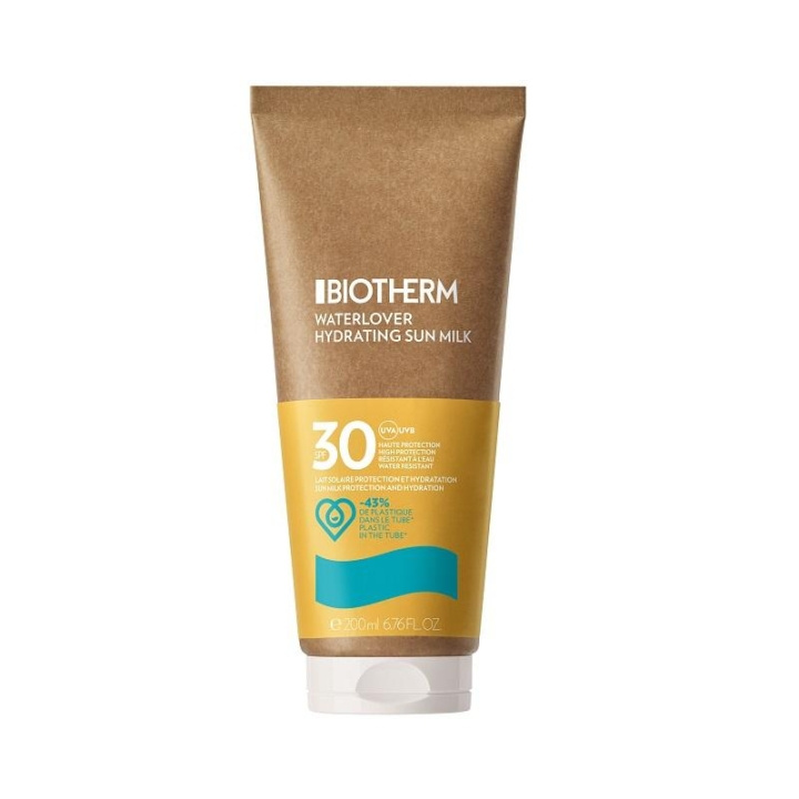 Biotherm Waterlover Hydrating Sun Milk, Solkräm 30SPF 200ml i gruppen SKÖNHET & HÄLSA / Hudvård / Solskydd & Tanning / Solskydd hos TP E-commerce Nordic AB (C04566)