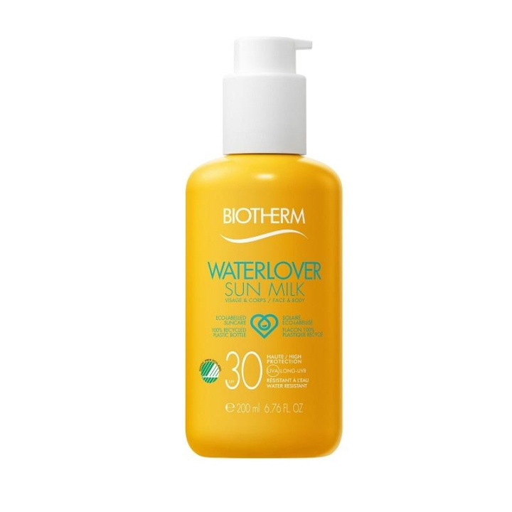 Biotherm Waterlover Sun Milk, Solkräm SPF30 200ml i gruppen SKÖNHET & HÄLSA / Hudvård / Solskydd & Tanning / Solskydd hos TP E-commerce Nordic AB (C04572)