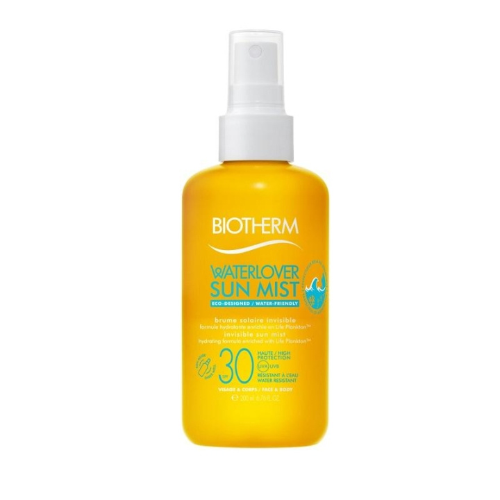 Biotherm Waterlover Sun Mist, Solskyddsfaktor SPF30 200ml i gruppen SKÖNHET & HÄLSA / Hudvård / Solskydd & Tanning / Solskydd hos TP E-commerce Nordic AB (C04574)