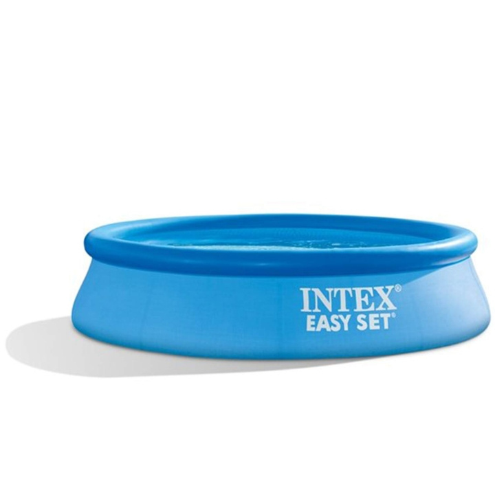 Intex Easy Set, Uppblåsbar Pool + Pump, 244x61cm, 1900 liter i gruppen HEM, HUSHÅLL & TRÄDGÅRD / Trädgårdsprodukter / Pool & Pooltillbehör / Pooler hos TP E-commerce Nordic AB (C04599)