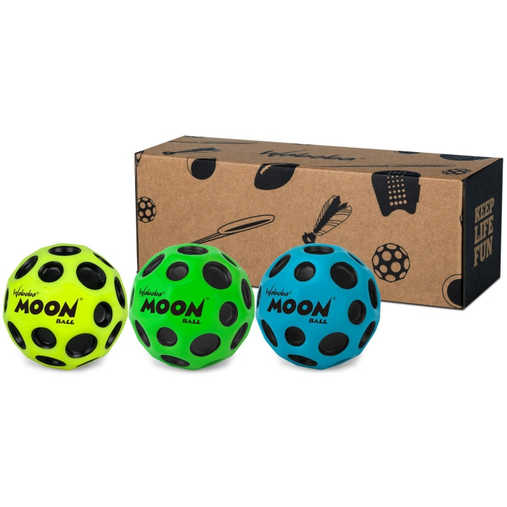 Waboba Moon Ball 3-pack i gruppen LEKSAKER, BARN- & BABYPRODUKTER / Uteleksaker / Sport & Spel hos TP E-commerce Nordic AB (C04658)