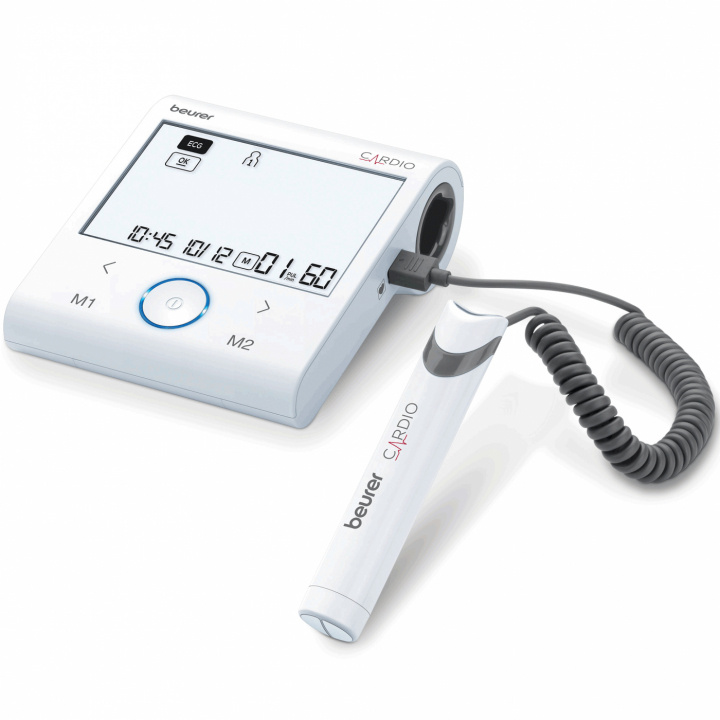 Beurer Blodtrycksmätare - EKG Bluetooth® BM 96 i gruppen SKÖNHET & HÄLSA / Hälsovård / Blodtrycksmätare hos TP E-commerce Nordic AB (C04681)