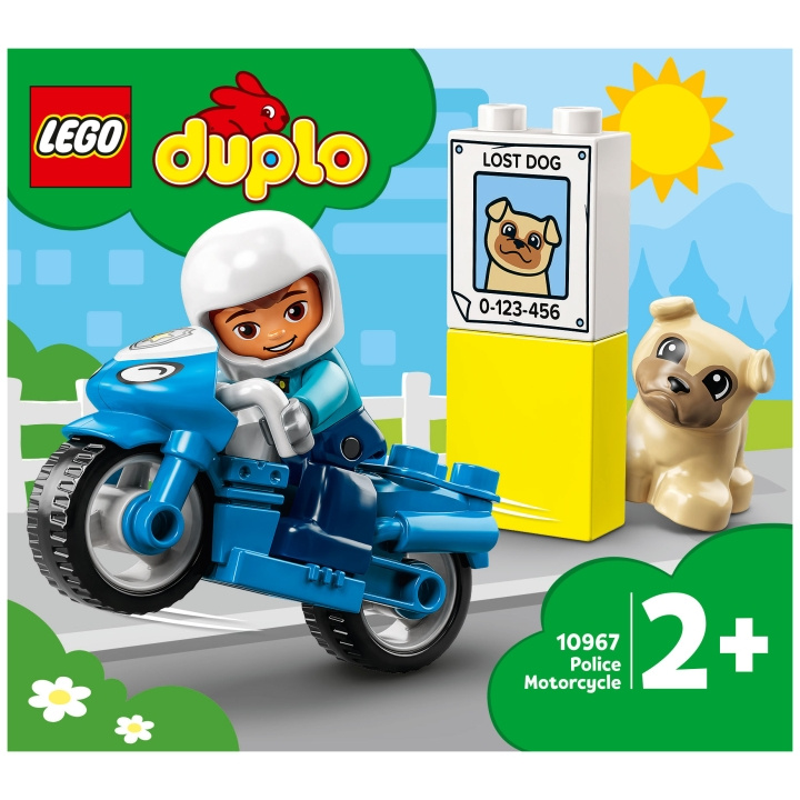 LEGO Duplo - Polismotorcykel 10967 i gruppen LEKSAKER, BARN- & BABYPRODUKTER / Leksaker / Byggleksaker / Lego hos TP E-commerce Nordic AB (C04690)