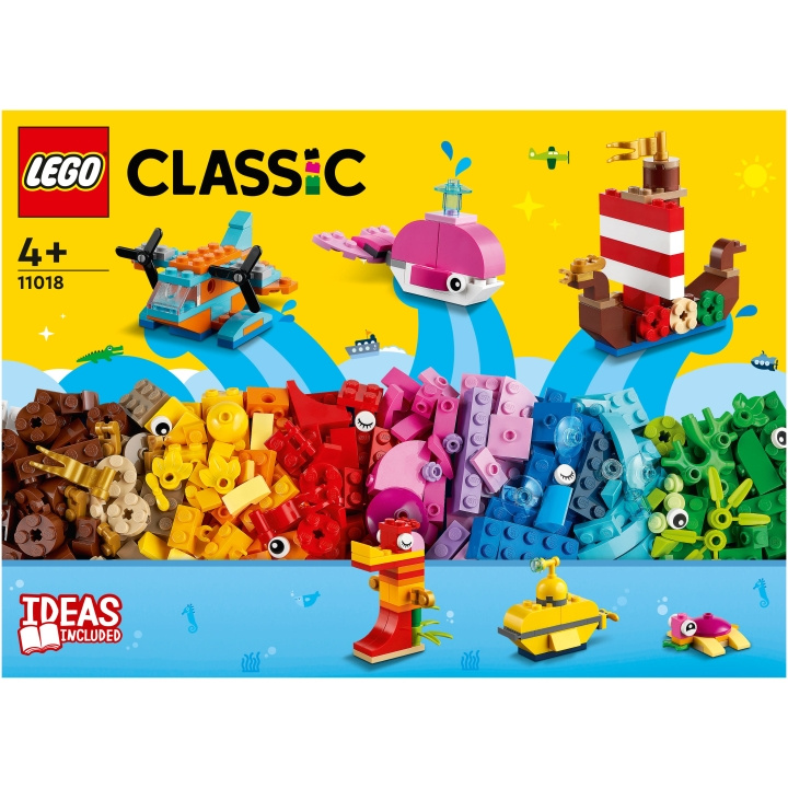 Classic - Kreativt havsskoj i gruppen LEKSAKER, BARN- & BABYPRODUKTER / Leksaker / Byggleksaker / Lego hos TP E-commerce Nordic AB (C04694)