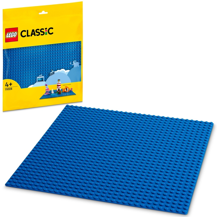 LEGO Classic - Blå basplatta 11025 i gruppen LEKSAKER, BARN- & BABYPRODUKTER / Leksaker / Byggleksaker / Lego hos TP E-commerce Nordic AB (C04696)