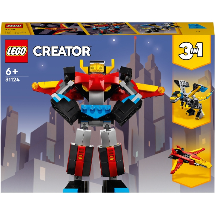 Creator 3in1 - Superrobot i gruppen LEKSAKER, BARN- & BABYPRODUKTER / Leksaker / Byggleksaker / Lego hos TP E-commerce Nordic AB (C04706)