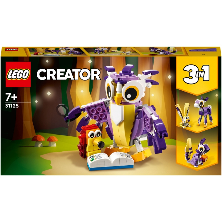 Creator 3in1 - Fantasiskogsvarelser i gruppen LEKSAKER, BARN- & BABYPRODUKTER / Leksaker / Byggleksaker / Lego hos TP E-commerce Nordic AB (C04707)