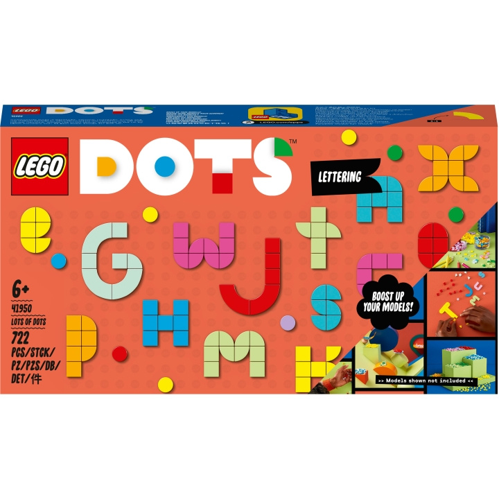 Dots - Massor av DOTS - bokstäver i gruppen LEKSAKER, BARN- & BABYPRODUKTER / Leksaker / Byggleksaker / Lego hos TP E-commerce Nordic AB (C04714)
