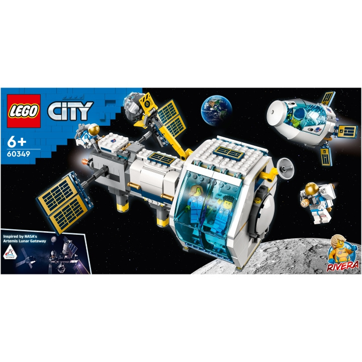 LEGO City - Månstation 60349 i gruppen LEKSAKER, BARN- & BABYPRODUKTER / Leksaker / Byggleksaker / Lego hos TP E-commerce Nordic AB (C04721)