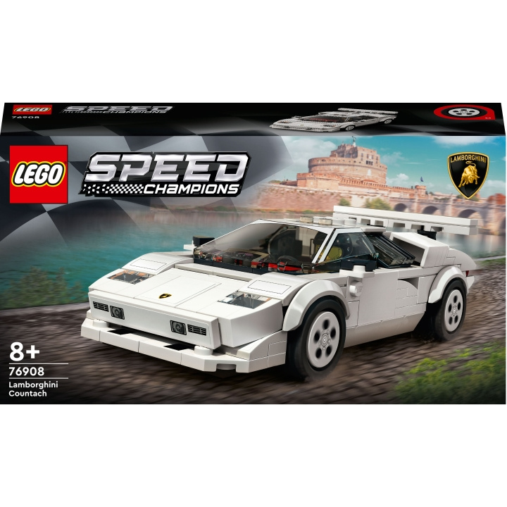 Speed Champions - Lamborghini Countach i gruppen LEKSAKER, BARN- & BABYPRODUKTER / Leksaker / Byggleksaker / Lego hos TP E-commerce Nordic AB (C04727)