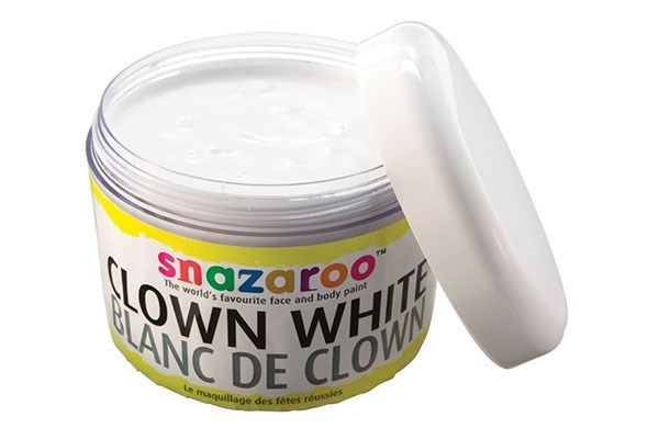 Sminkfärg clownvit 250ml i gruppen LEKSAKER, BARN- & BABYPRODUKTER / Leksaker / Maskeradkläder hos TP E-commerce Nordic AB (C04752)