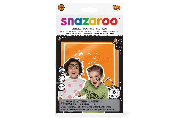 Sminkfärgs-stenciler Halloween 6st i gruppen LEKSAKER, BARN- & BABYPRODUKTER / Leksaker / Maskeradkläder hos TP E-commerce Nordic AB (C04753)