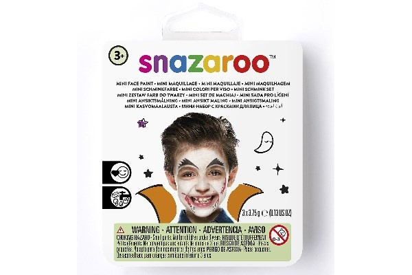 Sminkfärg miniset Halloween 3 färger + tillbehör. i gruppen LEKSAKER, BARN- & BABYPRODUKTER / Leksaker / Maskeradkläder hos TP E-commerce Nordic AB (C04754)