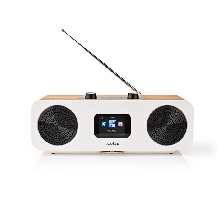 Nedis Internet Radio | Bordsdesign | Bluetooth® / Wi-Fi | DAB+ / FM / Internet | 2.4 