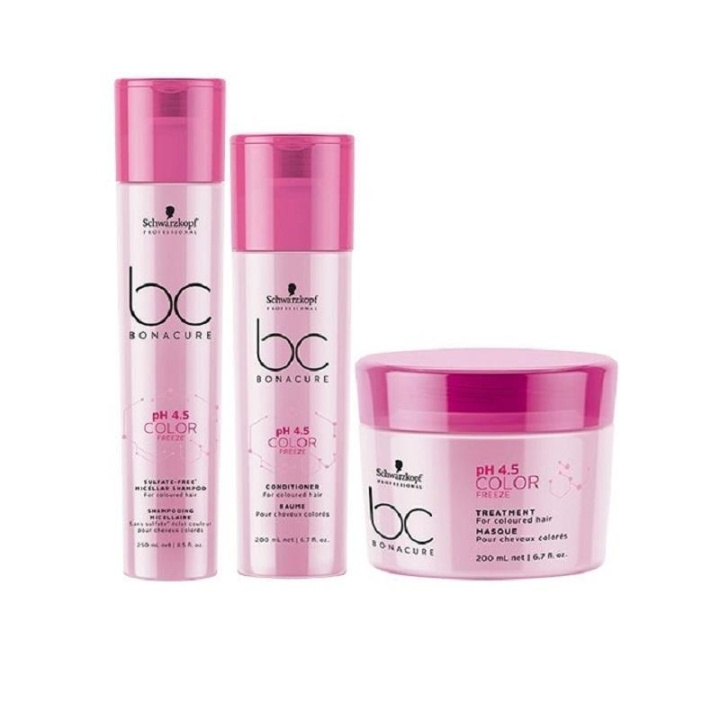Schwarzkopf Giftset Schwarzkopf BC Bonacure Color Freeze 4pcs i gruppen SKÖNHET & HÄLSA / Hår & Styling / Hårvårdsprodukter / Schampo hos TP E-commerce Nordic AB (C04902)