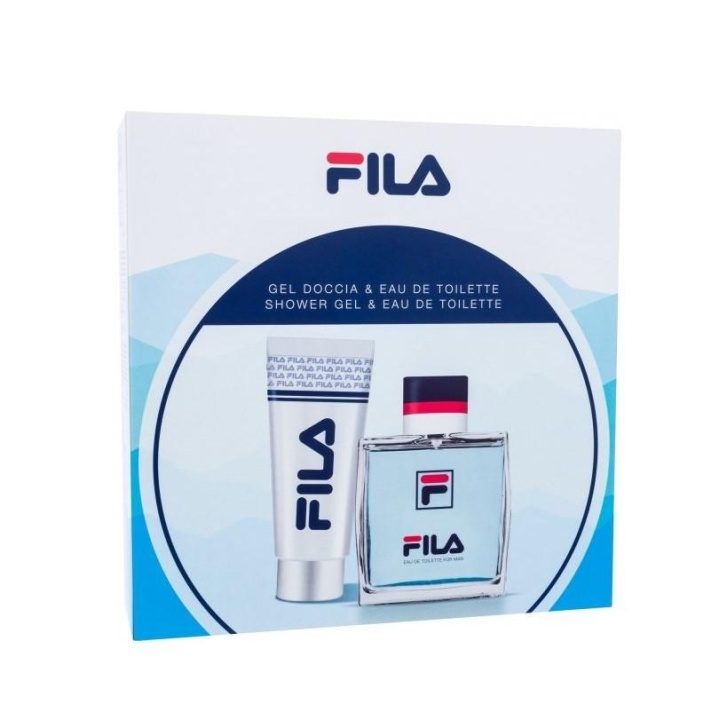 Giftset Fila For Men Edt 100ml + Shower Gel 200ml i gruppen SKÖNHET & HÄLSA / Presentkit / Presentkit För Honom hos TP E-commerce Nordic AB (C04917)