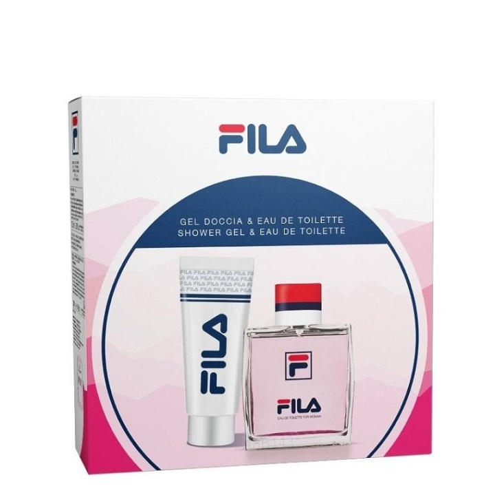 Fila Giftset Fila For Women Edt 100ml + Shower Gel 200ml i gruppen SKÖNHET & HÄLSA / Doft & Parfym / Parfym / Parfym för henne hos TP E-commerce Nordic AB (C04918)