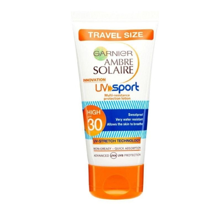 Garnier Ambre Solaire UV Sport, Solkräm SPF30 50ml i gruppen SKÖNHET & HÄLSA / Hudvård / Solskydd & Tanning / Solskydd hos TP E-commerce Nordic AB (C04930)