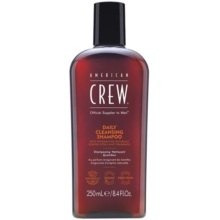 American Crew Daily Cleansing Shampoo 250ml i gruppen SKÖNHET & HÄLSA / Hår & Styling / Hårvårdsprodukter / Schampo hos TP E-commerce Nordic AB (C04962)