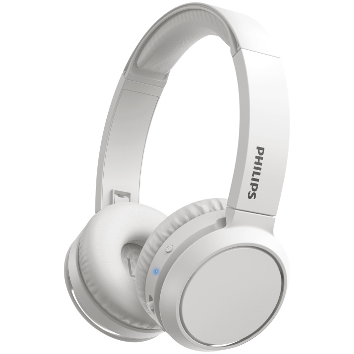 Philips On-ear Bluetooth Hörlurar Vit i gruppen HEMELEKTRONIK / Ljud & Bild / Hörlurar & Tillbehör / Hörlurar hos TP E-commerce Nordic AB (C04993)