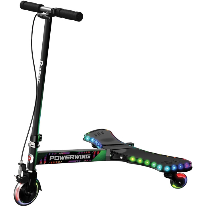 Razor PowerWing Lightshow Caster Scooter i gruppen LEKSAKER, BARN- & BABYPRODUKTER / Uteleksaker / Cyklar & Sparkcyklar hos TP E-commerce Nordic AB (C05024)