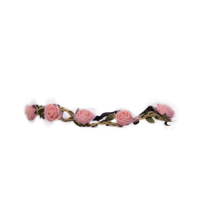 Hårband Hairband Blossom Small - Apricot i gruppen SKÖNHET & HÄLSA / Hår & Styling / Håraccessoarer hos TP E-commerce Nordic AB (C05044)