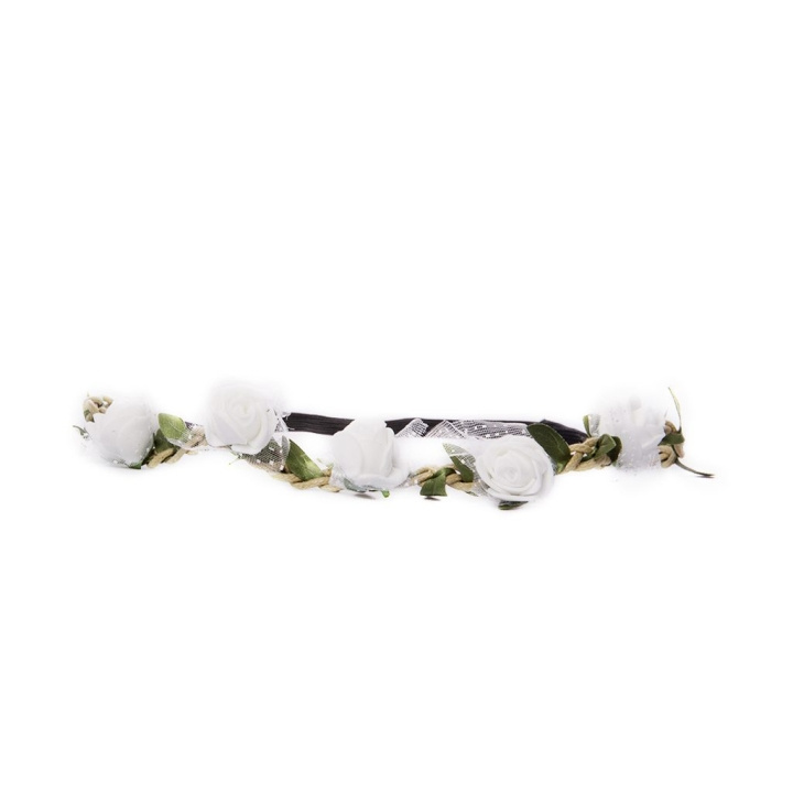 Hårband Hairband Blossom Small - White i gruppen SKÖNHET & HÄLSA / Hår & Styling / Håraccessoarer hos TP E-commerce Nordic AB (C05045)