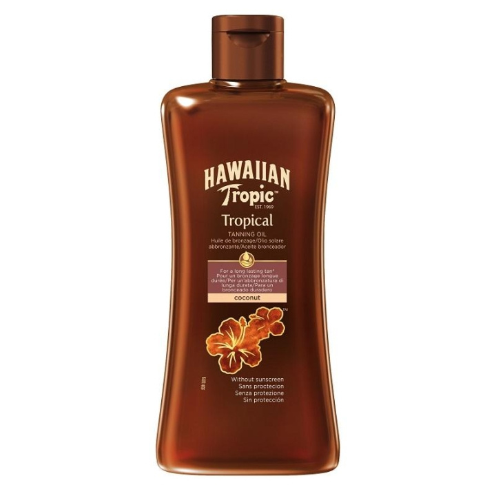 Hawaiian Tropic Tanning Oil 200ml i gruppen SKÖNHET & HÄLSA / Hudvård / Solskydd & Tanning / Solskydd hos TP E-commerce Nordic AB (C05075)