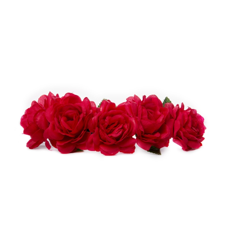 Hårband Hairband Blossom Big - Red i gruppen SKÖNHET & HÄLSA / Hår & Styling / Håraccessoarer hos TP E-commerce Nordic AB (C05091)