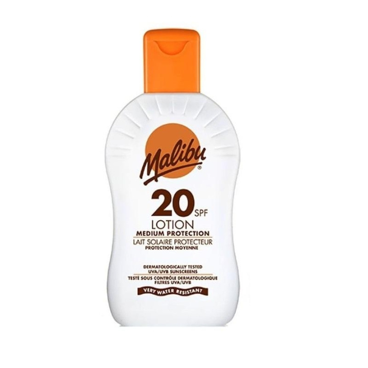 Malibu Sun Lotion SPF20 200ml i gruppen SKÖNHET & HÄLSA / Hudvård / Solskydd & Tanning / Solskydd hos TP E-commerce Nordic AB (C05130)