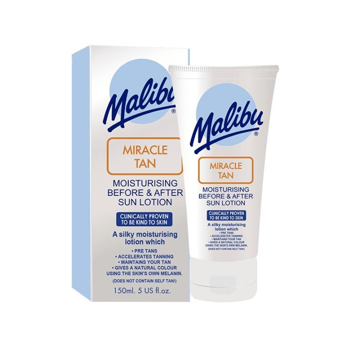 Malibu Miracle Tan Before & After Sun Lotion 150ml i gruppen SKÖNHET & HÄLSA / Hudvård / Kroppsvård / Body lotion hos TP E-commerce Nordic AB (C05147)