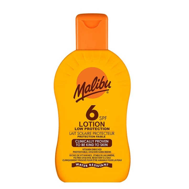 Malibu Sun Lotion SPF6 200ml i gruppen SKÖNHET & HÄLSA / Hudvård / Solskydd & Tanning / Solskydd hos TP E-commerce Nordic AB (C05150)