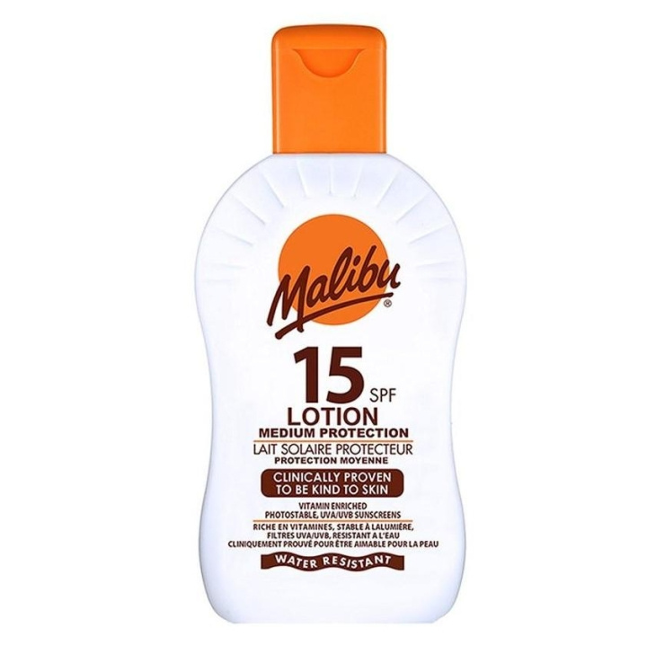 Malibu Sun Lotion SPF15 400ml i gruppen SKÖNHET & HÄLSA / Hudvård / Solskydd & Tanning / Solskydd hos TP E-commerce Nordic AB (C05154)